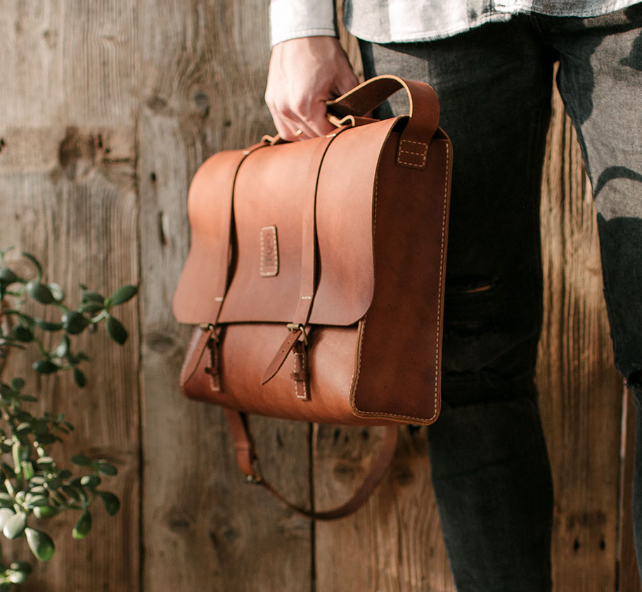 Leather bag product-20